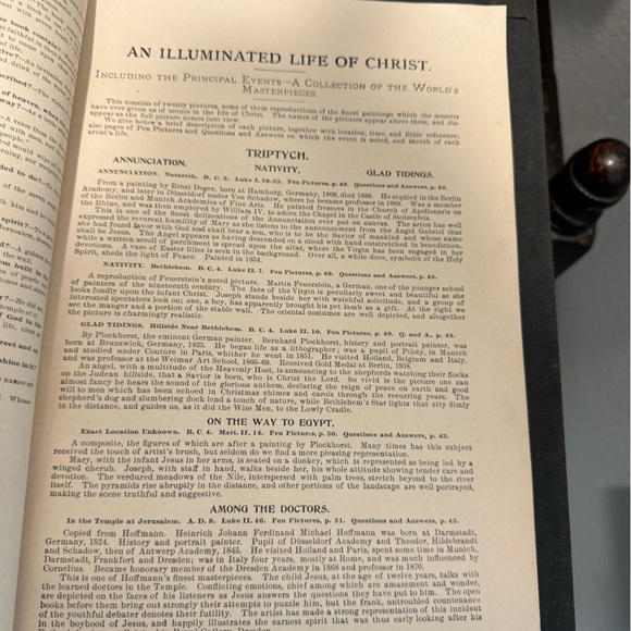 Antique A LIFE OF CHRIST: THE ROYAL SCROLL Bible study - Picture 4 of 7